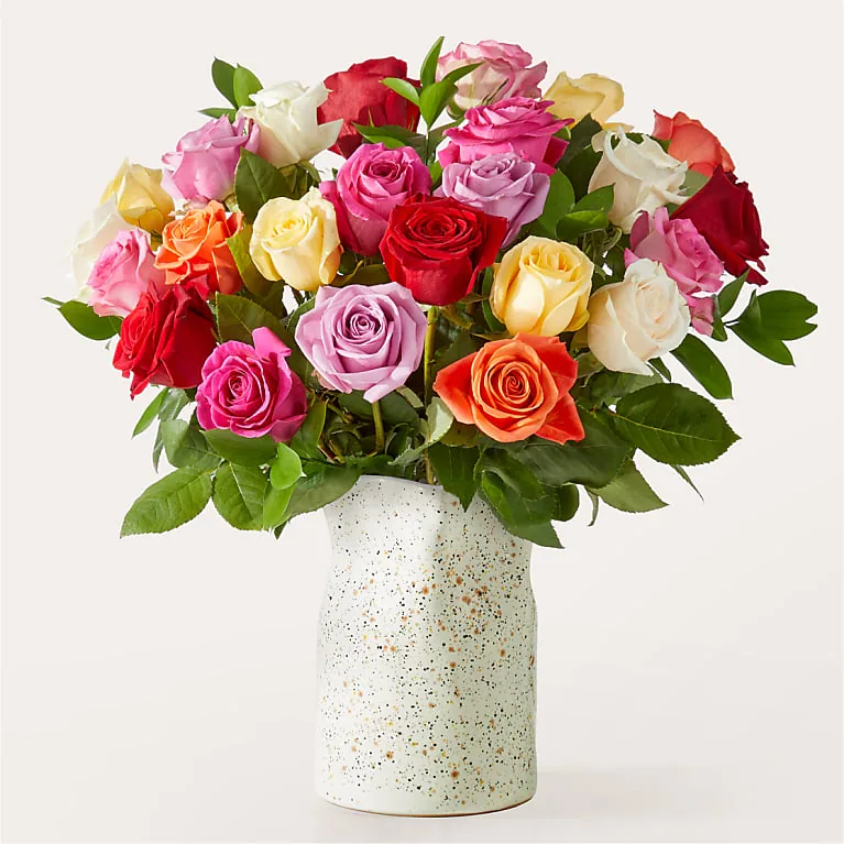 Mixed Roses bouquet from ProFlowers with several rose colors